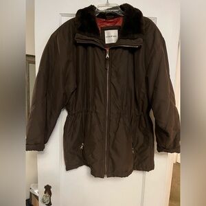 Andrew Marc Brown Puffer Jacket